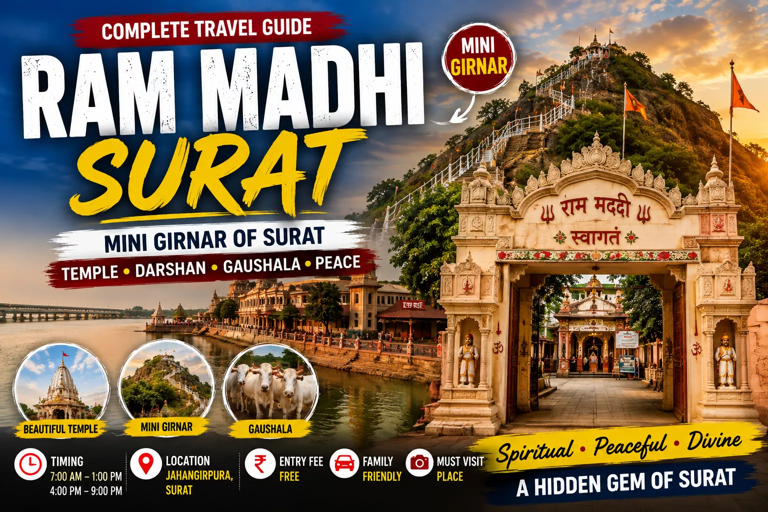 Ram Madhi Surat – Timing, Address, Ticket Price & Mini Girnar Guide